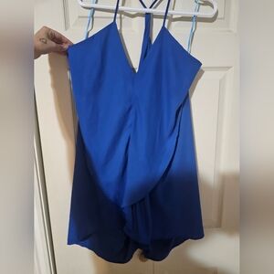 Revamped Royal Blue Camisole Top